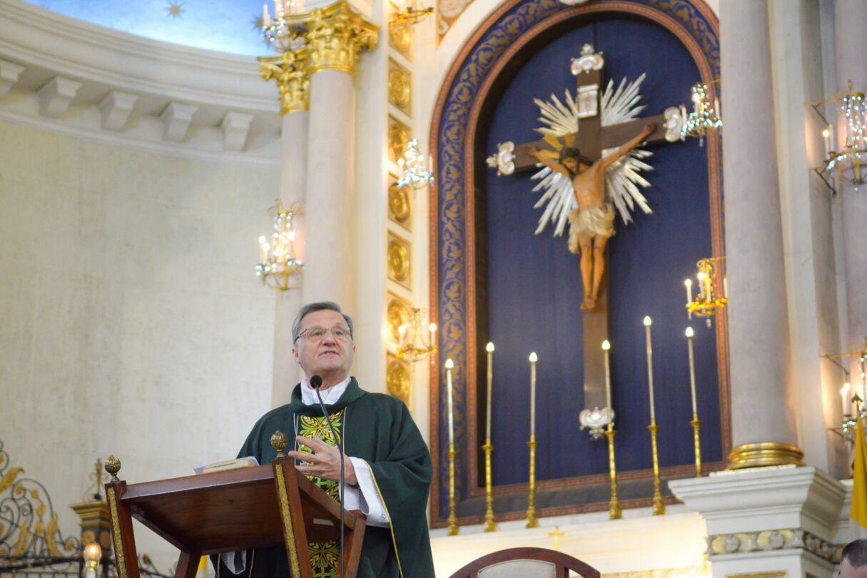 His Eminence Cardinal Mario Grech giving his homily on the 25th anniversary of MSSP Philippines on January 28. Photo: via MSSP Philippines